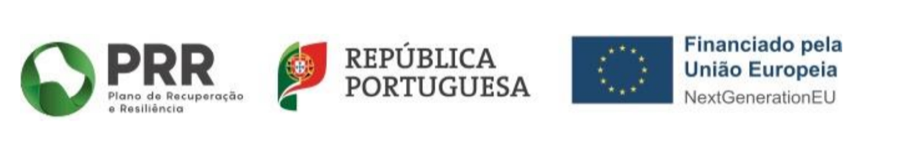 PRR · República Portuguesa · Financiado pela União Europeia — NextGenerationEU